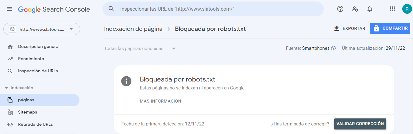 blocked by robots